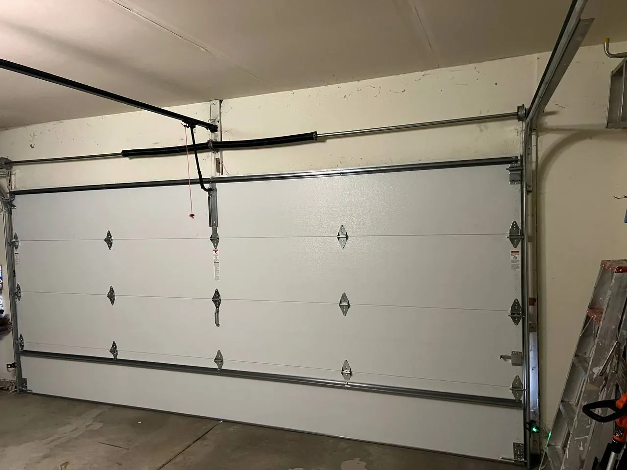 Garage door spring repair