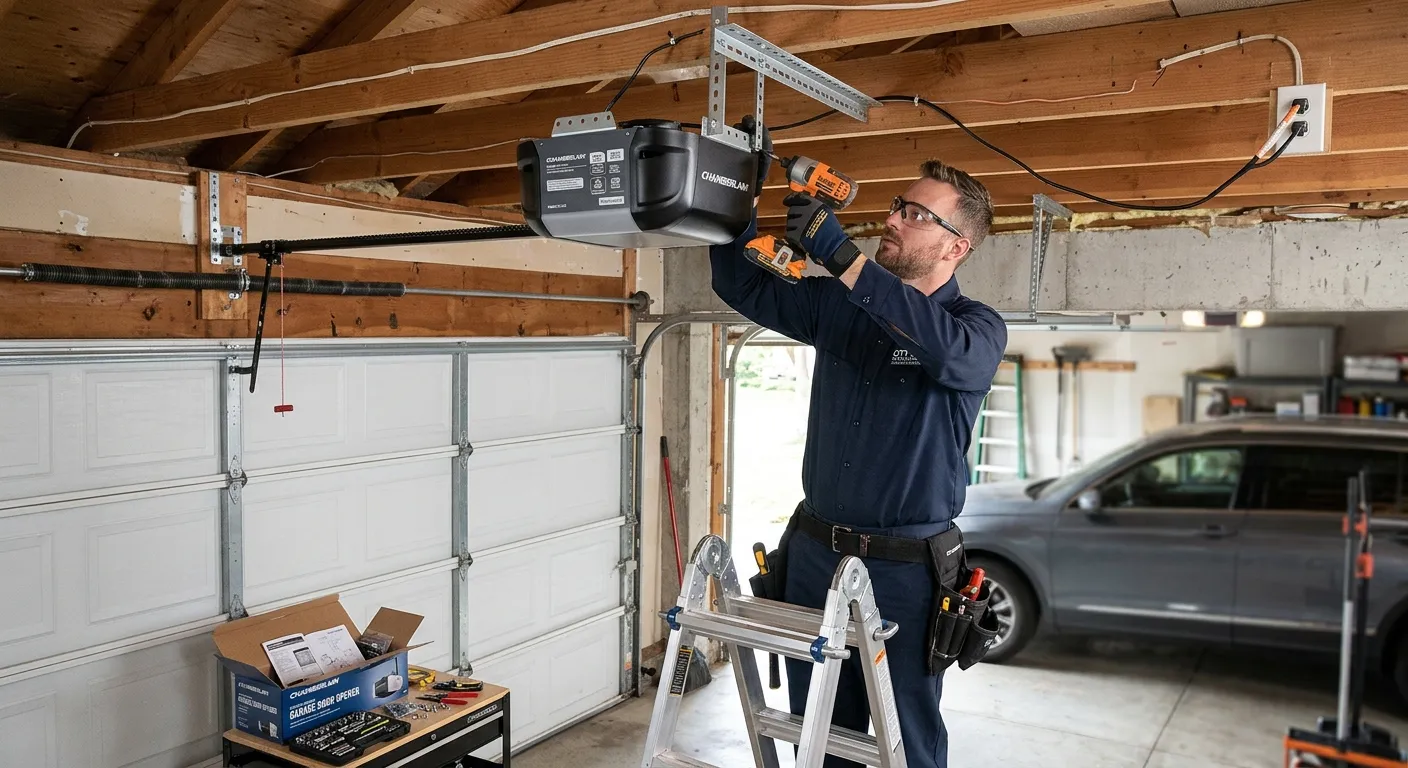 Garage door opener repair