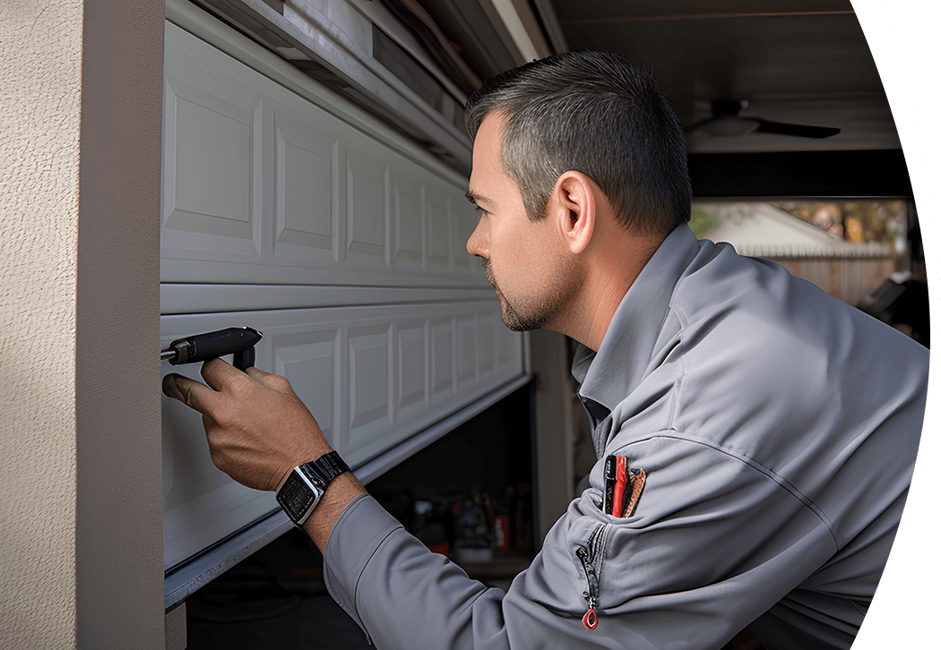Technician preparing an estimate